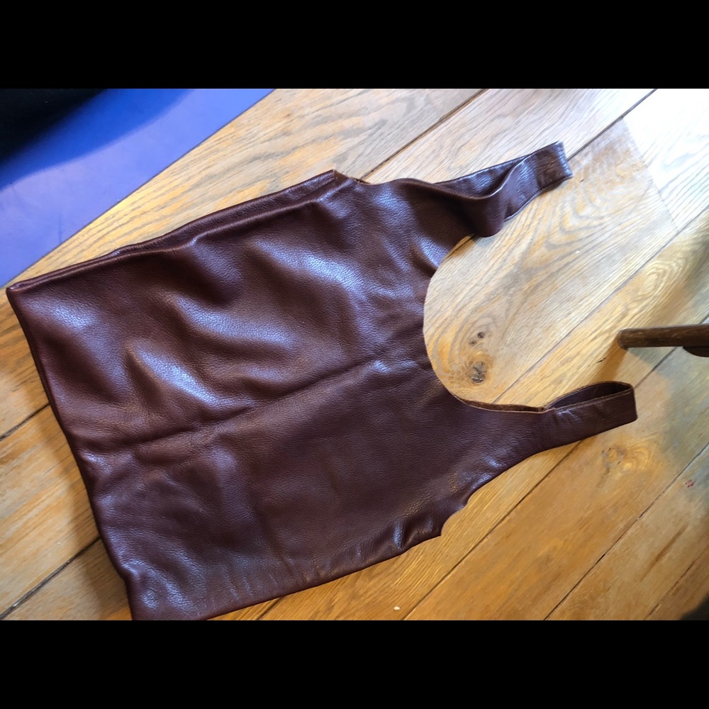 Baggu Leather tote